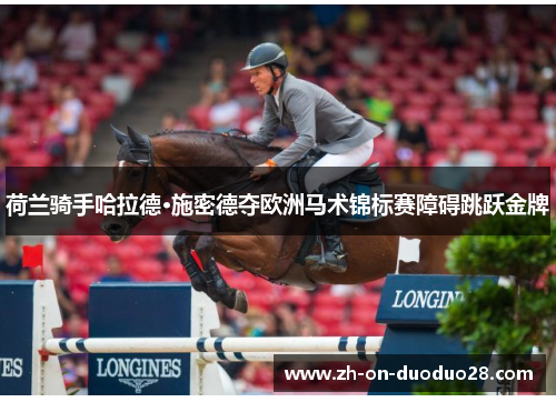 荷兰骑手哈拉德·施密德夺欧洲马术锦标赛障碍跳跃金牌 荷兰骑手哈拉德·施密德夺欧洲马术锦标赛障碍跳跃金牌